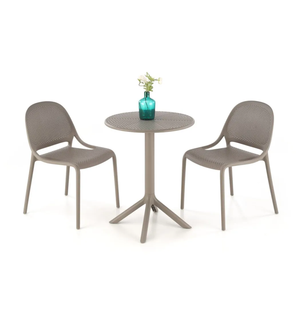 Stół ogrodowy CALVO 72 cm khaki*Halmar Discount