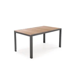 Stół ogrodowy FIERRO 150 cm brązowy czarny*Halmar Discount