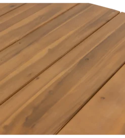 Stół ogrodowy KRIS 90 cm drewno akacja*WOOOD Clearance
