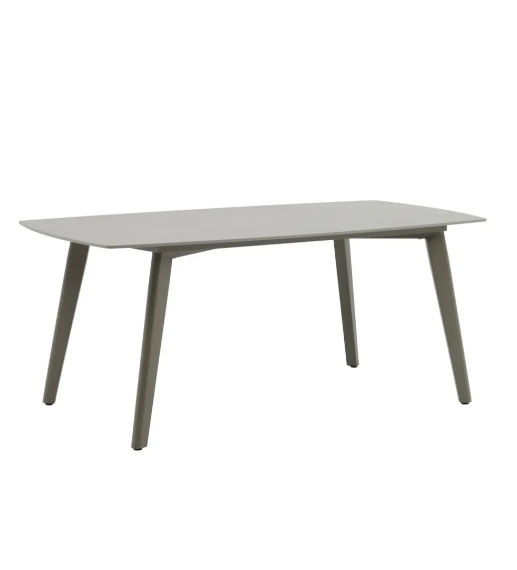 Stół ogrodowy MARIN 180 cm szary beżowy porcelanowy blat*Zona-Design Clearance