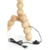 Stojak do lampy VEGLIO 130 cm drewno mango naturalny*L&L Discount