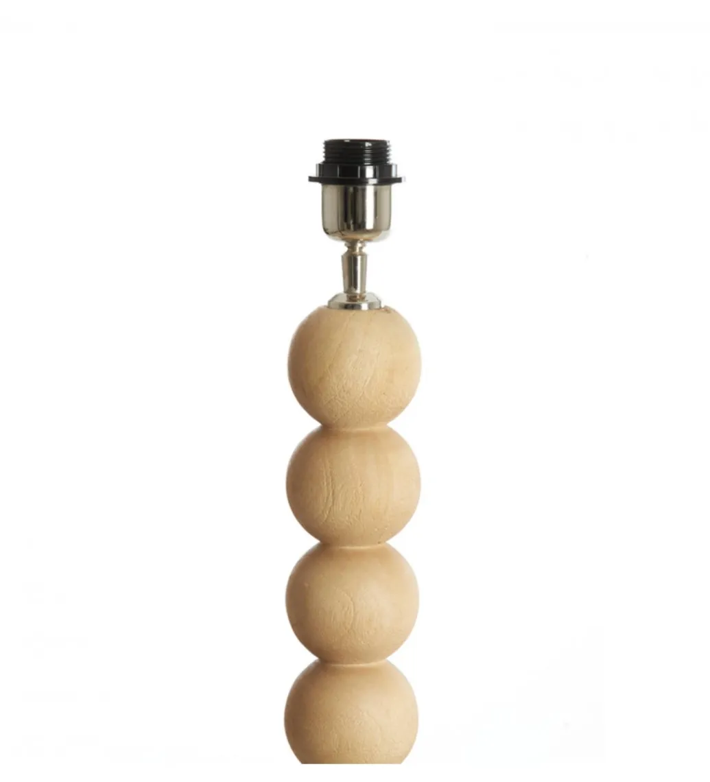 Stojak do lampy VEGLIO 130 cm drewno mango naturalny*L&L Discount