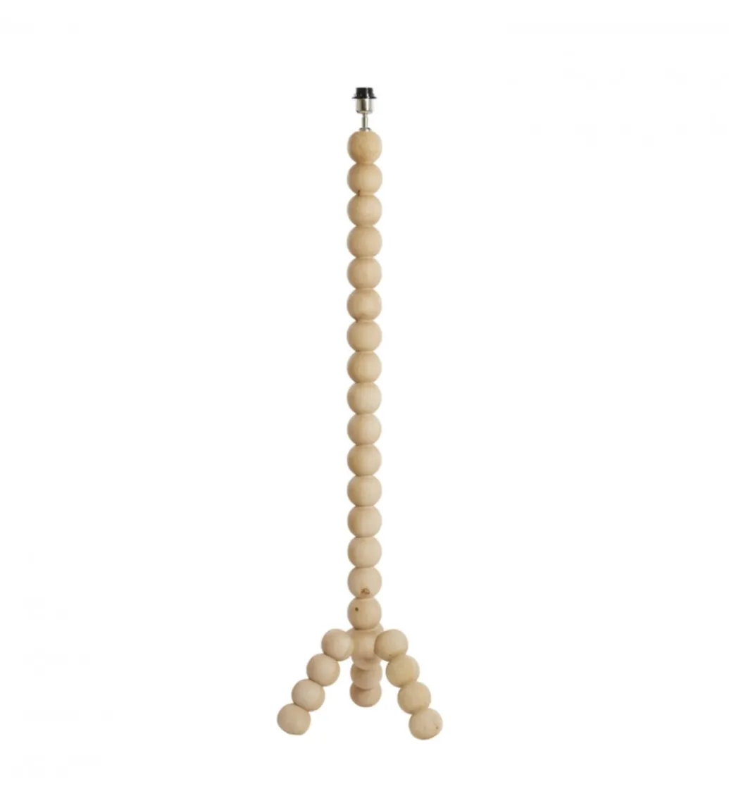 Stojak do lampy VEGLIO 130 cm drewno mango naturalny*L&L Discount