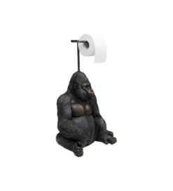 Stojak na papier toaletowy GORYL 51 cm czarny*KDesign Outlet
