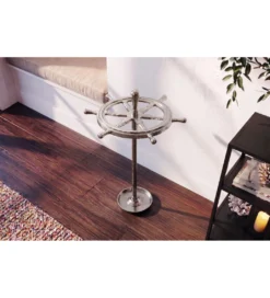 Stojak na parasole SEVEN SEAS 65 cm srebrny*Invicta Interior Hot