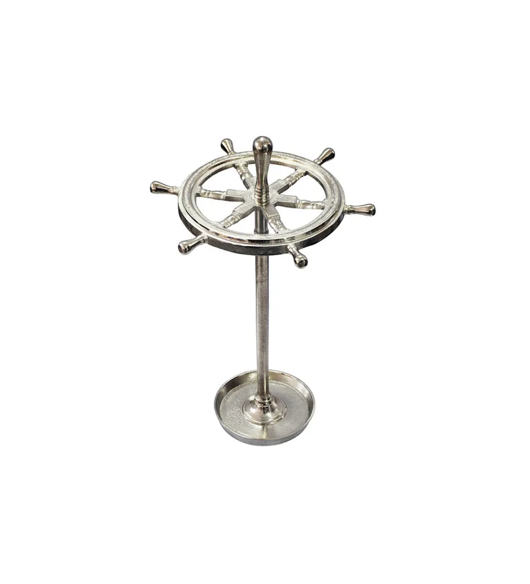Stojak na parasole SEVEN SEAS 65 cm srebrny*Invicta Interior Hot