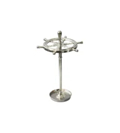 Stojak na parasole SEVEN SEAS 65 cm srebrny*Invicta Interior Hot