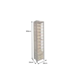 Stojak na wino BODEGA 190 cm naturlana*Invicta Interior Hot