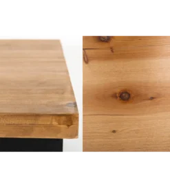 Stojak na wino BODEGA 185 cm naturalny czarny*Invicta Interior - przedsprzedaż Online
