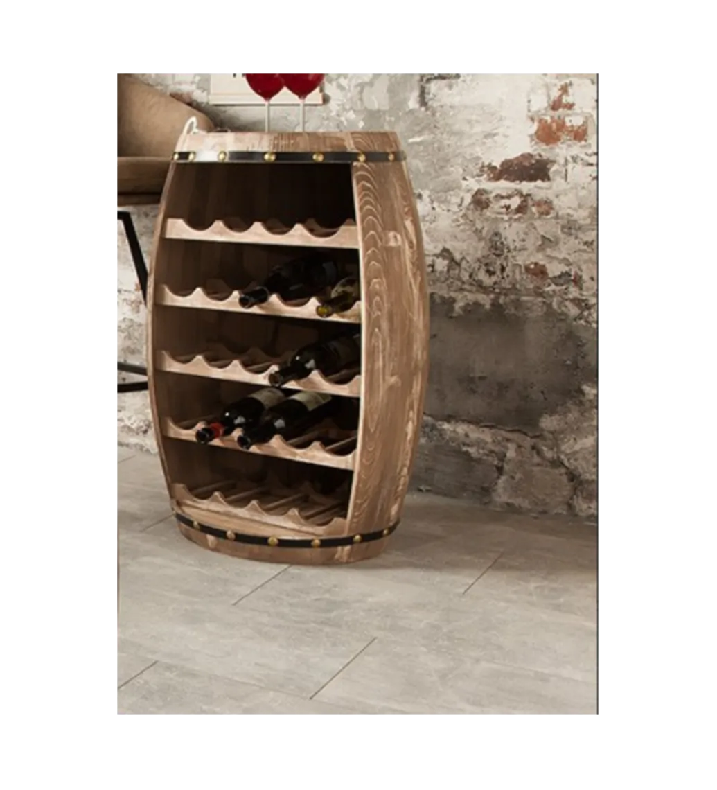 Stojak na wino Chateau 60 cm drewno jodła*Invicta Interior Clearance