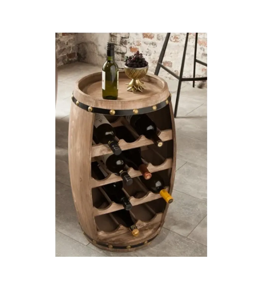 Stojak na wino Chateau 60 cm drewno jodła*Invicta Interior Clearance