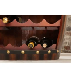 Stojak na wino Chateau 80 cm drewno jodła*Invicta Interior - przedsprzedaż Discount