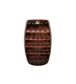 Stojak na wino Chateau 80 cm drewno jodła*Invicta Interior - przedsprzedaż Discount