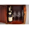 Stojak na wino GLOBE 75 cm drewno sosna*Invicta Interior New