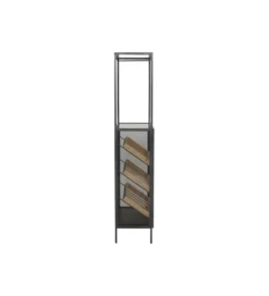 Stojak na wino PORTO BAR 60 x 170 cm czarny*KDesign Best