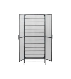 Stojak na wino PORTO 75 x 180 cm czarna*KDesign Hot