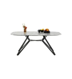Stół OKINAWA 180 x 90 cm granitowy blat*KARE Outlet