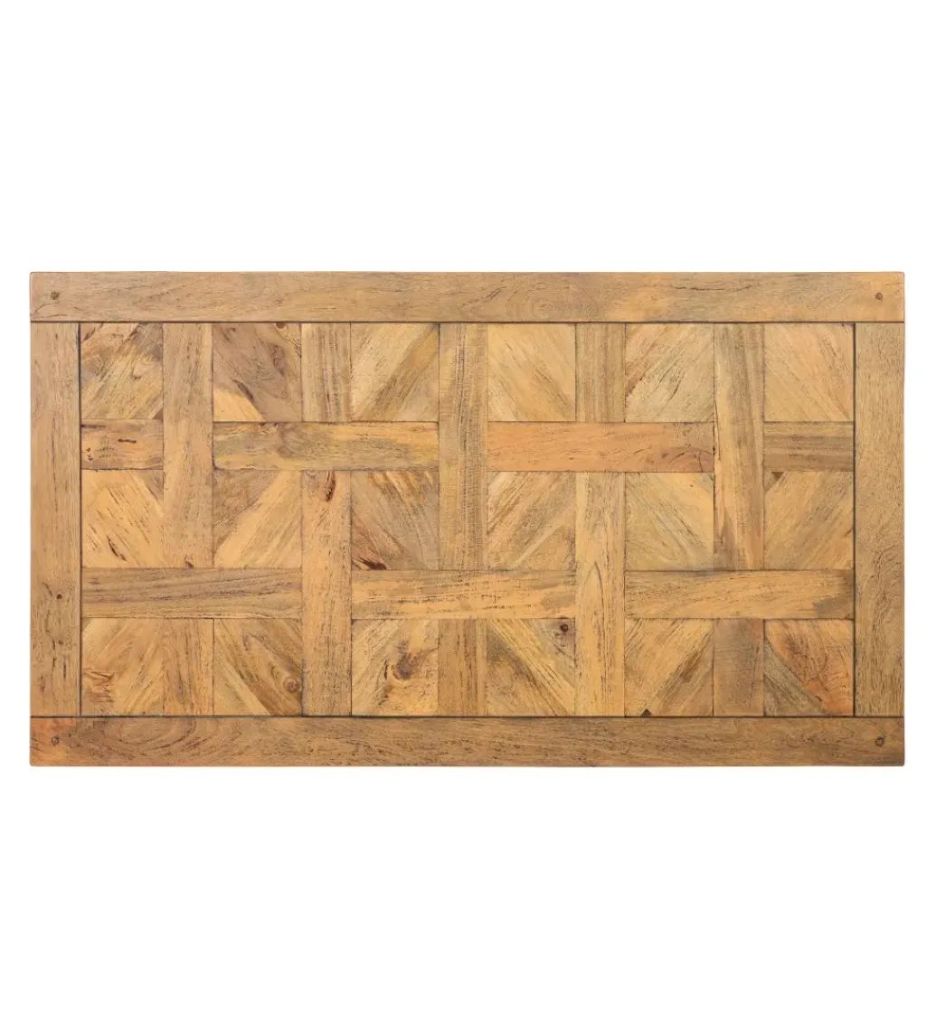 Stół OKYNTOS 160 cm drewno mango brązowy*Zona-Design