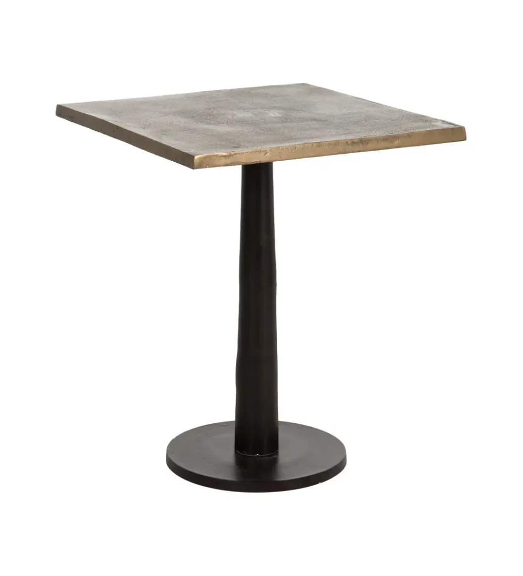 Stolik bistro AHERAT 60 cm antyczne złoto*Zona-Design Online