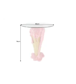 Stolik bistro ICE CREAM 75 cm*Invicta Interior Online