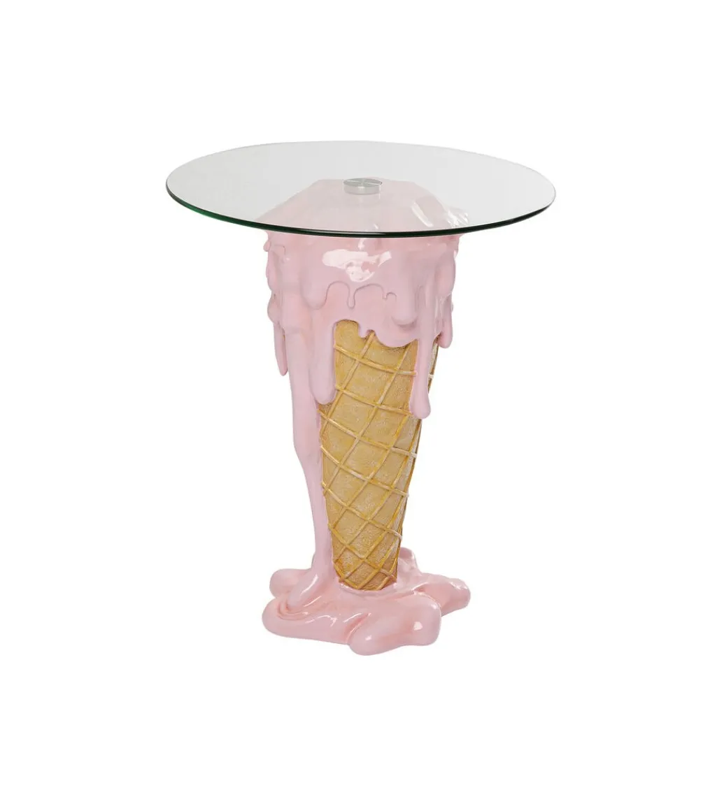 Stolik bistro ICE CREAM 60 cm różowy*KARE Hot