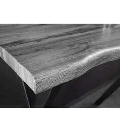 Stolik bistro WILD 120 cm drewno dębu szary*Invicta Interior