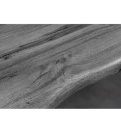 Stolik bistro WILD 120 cm drewno dębu szary*Invicta Interior