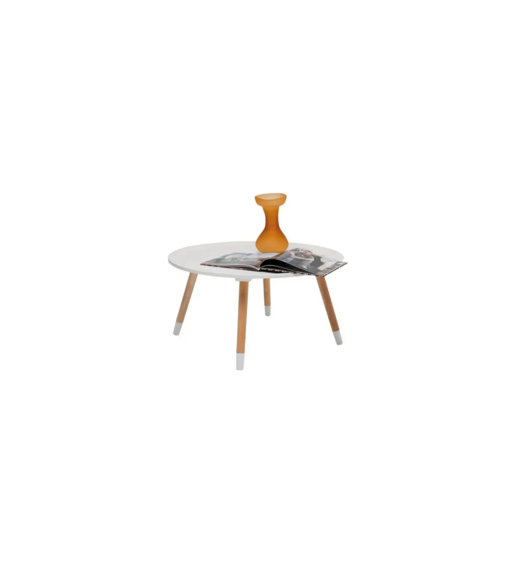 Stolik Blossom 70cm biały ostatnia sztuka*KARE Outlet
