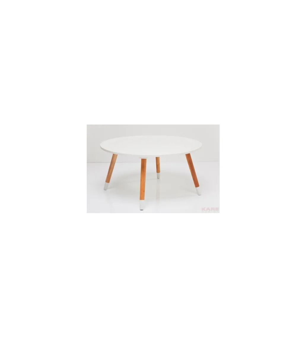 Stolik Blossom 70cm biały ostatnia sztuka*KARE Outlet