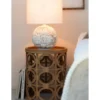 Stolik CARVI 40 cm drewno jodła naturalny*J-Line New