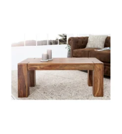 Stolik FINICE Makassar 100 cm drewno sheesham*Invicta Interior - przedsprzedaż Hot