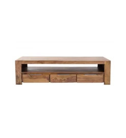 Stolik FINICE Makassar pod TV 170 cm drewno Sheesham*Invicta Interior Outlet