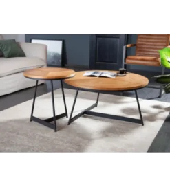 Stolik GRENADA 45 cm w optyce dębu*Invicta Interior Sale