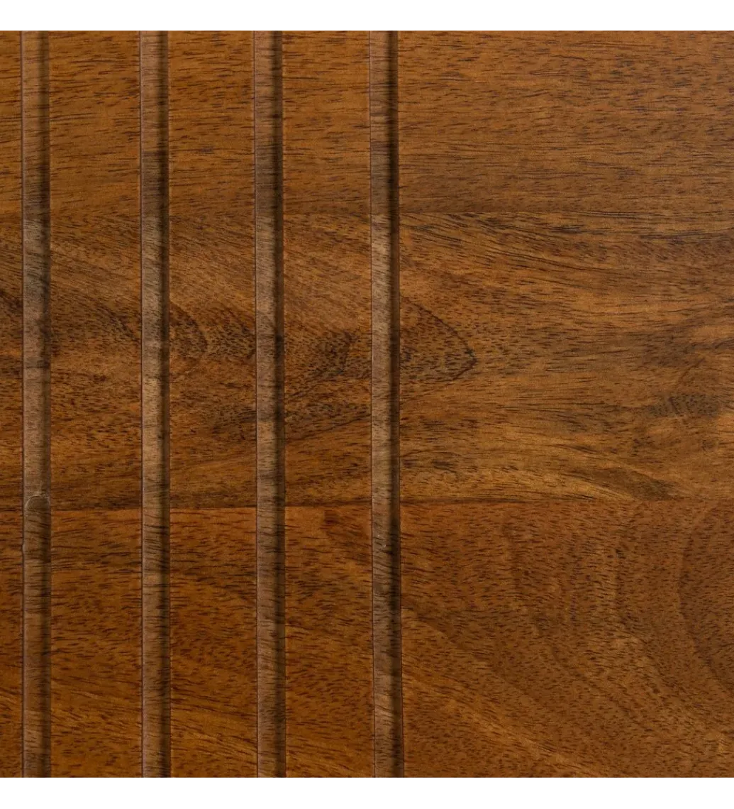 Stolik kawowy ABNER 110 cm drewno mango Brązowa*Zona-Design New