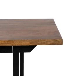 Stolik kawowy ABNER 110 cm drewno mango Brązowa*Zona-Design New