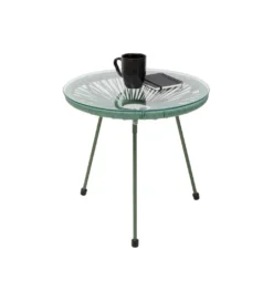 Stolik kawowy ACAPULCO 50 cm mono zielony*KARE Hot