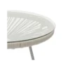 Stolik kawowy ACAPULCO 50 cm mono greige*KARE Discount