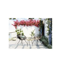 Stolik kawowy ACAPULCO 50 cm naturalny*KARE Discount