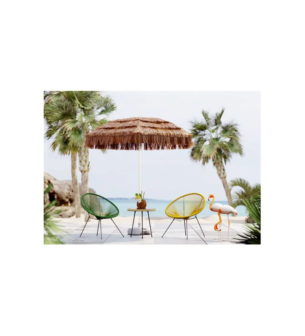 Stolik kawowy ACAPULCO 50 cm naturalny*KARE Discount