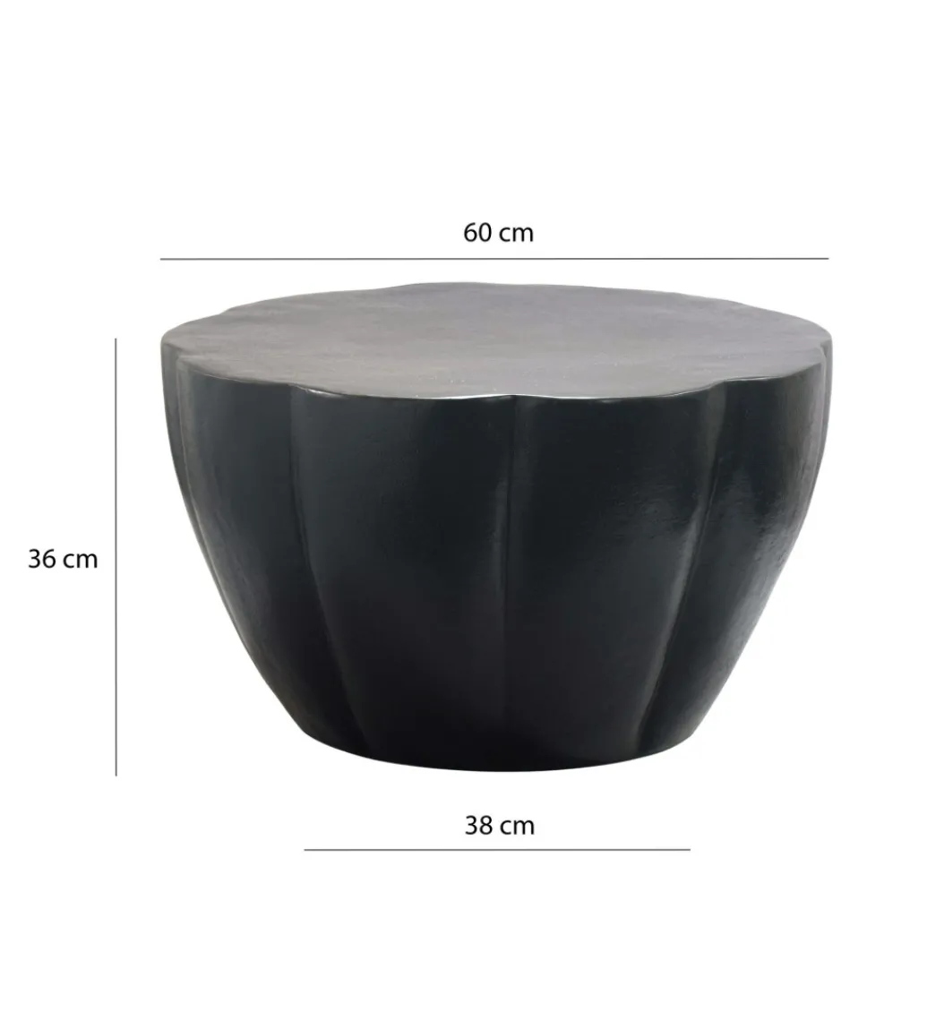 Stolik kawowy ALEMANO 60 cm czarny*WOHNLING, GERMANY Best