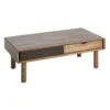 Stolik kawowy AMY 120 cm drewno kauczuk*Zona-Design New