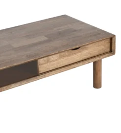 Stolik kawowy AMY 120 cm drewno kauczuk*Zona-Design New