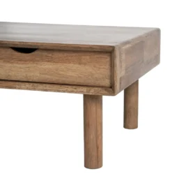 Stolik kawowy AMY 120 cm drewno kauczuk*Zona-Design New