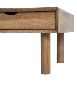 Stolik kawowy AMY 120 cm drewno kauczuk*Zona-Design New