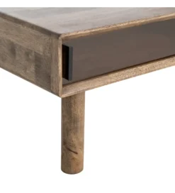 Stolik kawowy AMY 120 cm drewno kauczuk*Zona-Design New