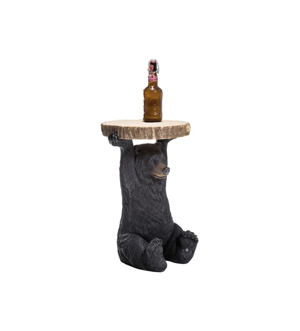 Stolik kawowy ANIMAL BEAR 33 cm czarny*KARE Hot