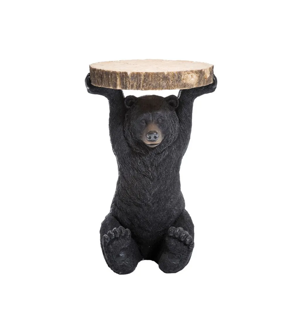 Stolik kawowy ANIMAL BEAR 33 cm czarny*KARE Hot
