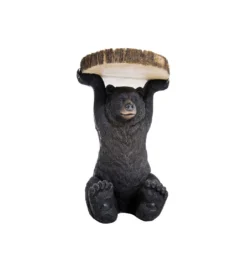 Stolik kawowy ANIMAL BEAR 33 cm czarny*KARE Hot