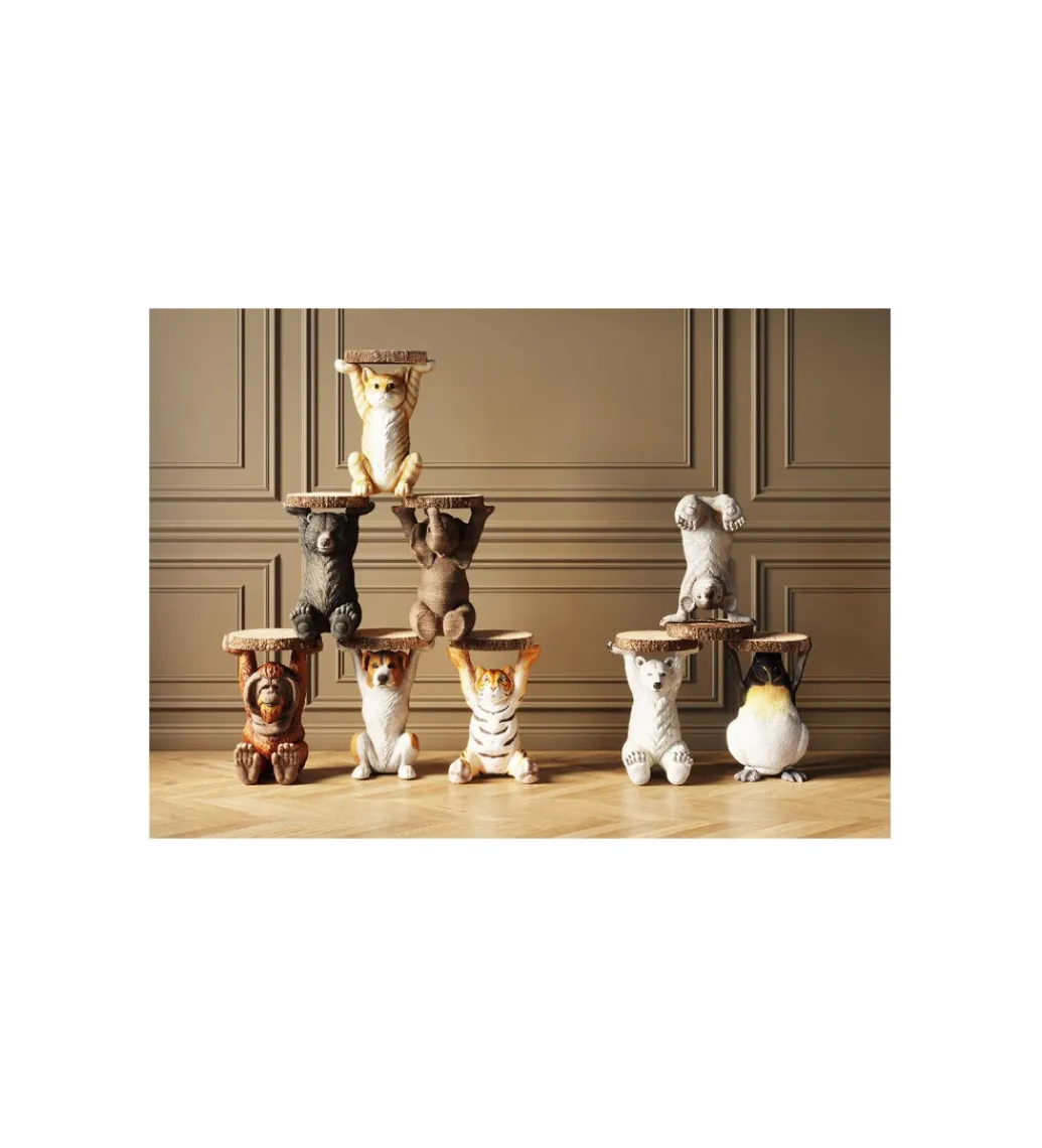 Stolik kawowy ANIMAL ELEPHANT 35 cm*KARE New