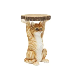 Stolik kawowy ANIMAL MS CAT 33 cm brązowy*KARE Discount